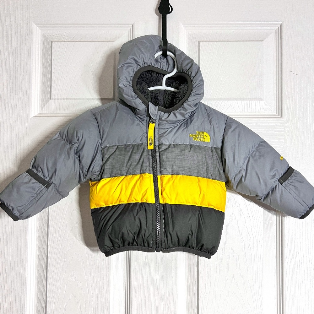 3-6m The North Face kids down jacket